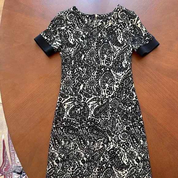 etro black dress Etro Girls Flower Jersey Dress in Navy 12 Yrs